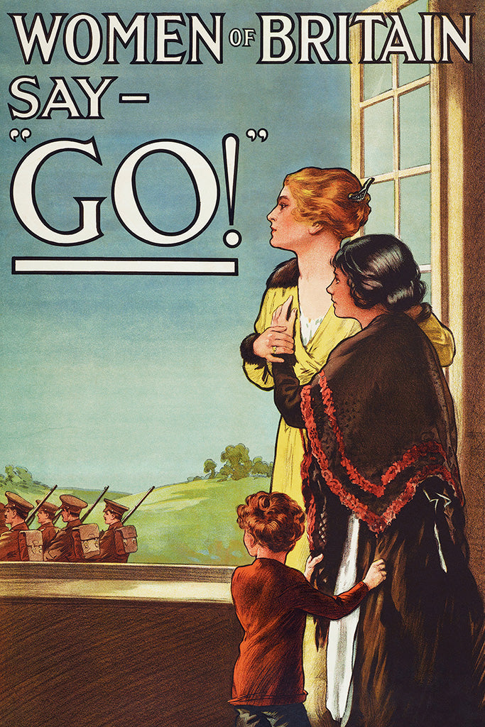 Military Propaganda British (4/19) Canvas Poster
