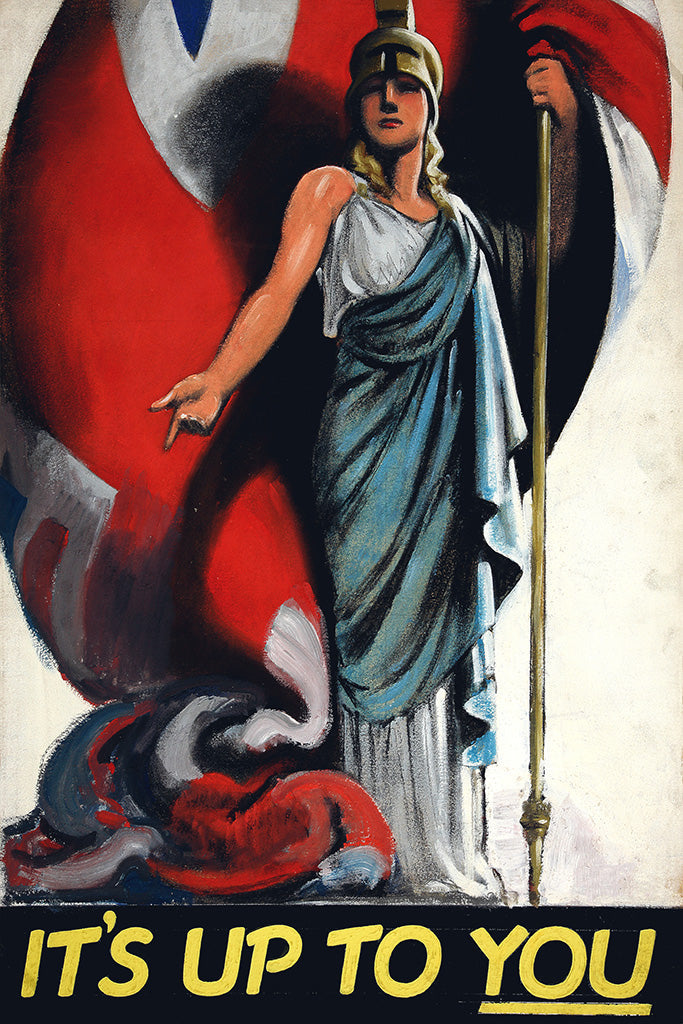 Military Propaganda British (5/19) Canvas Poster