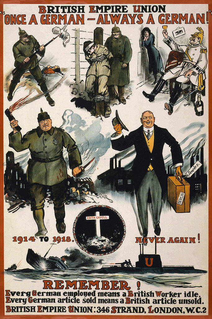 Military Propaganda British (14/19) Canvas Poster