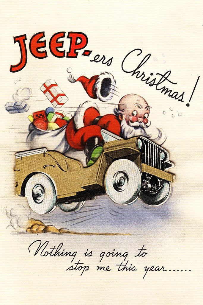 Military Propaganda Christmas (1/4) Canvas Poster