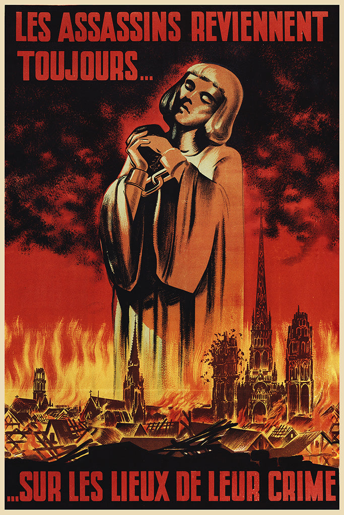 Military Propaganda French (3/6) Canvas Poster