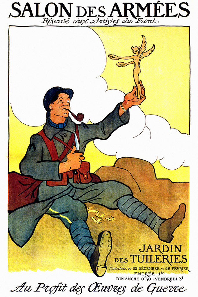 Military Propaganda French (4/6) Canvas Poster