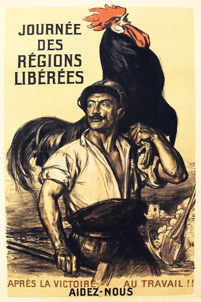 Military Propaganda French (5/6) Canvas Poster