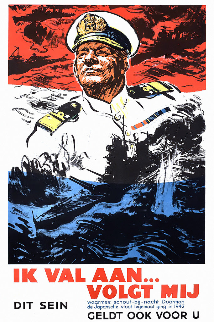 Military Propaganda Nederlandse (5/9) Canvas Poster