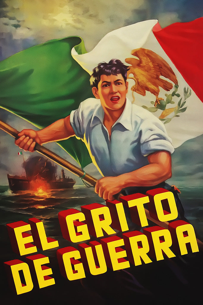 Military Propaganda Mexican (2/3) Canvas Poster