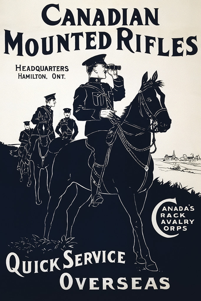 Military Propaganda WWI (2/24) Canvas Poster