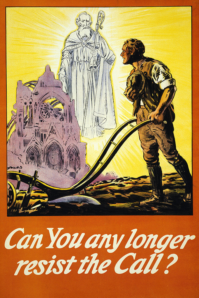 Military Propaganda WWI (4/24) Canvas Poster