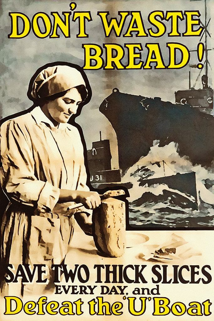 Military Propaganda WWI (6/24) Canvas Poster