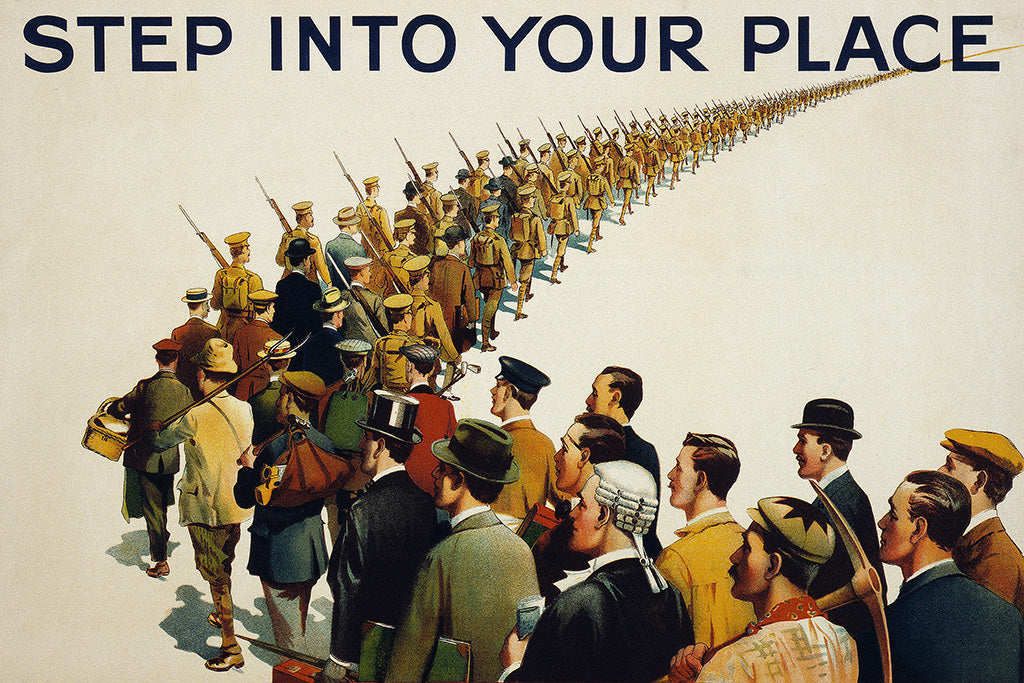 Military Propaganda WWI (17/24) Canvas Poster