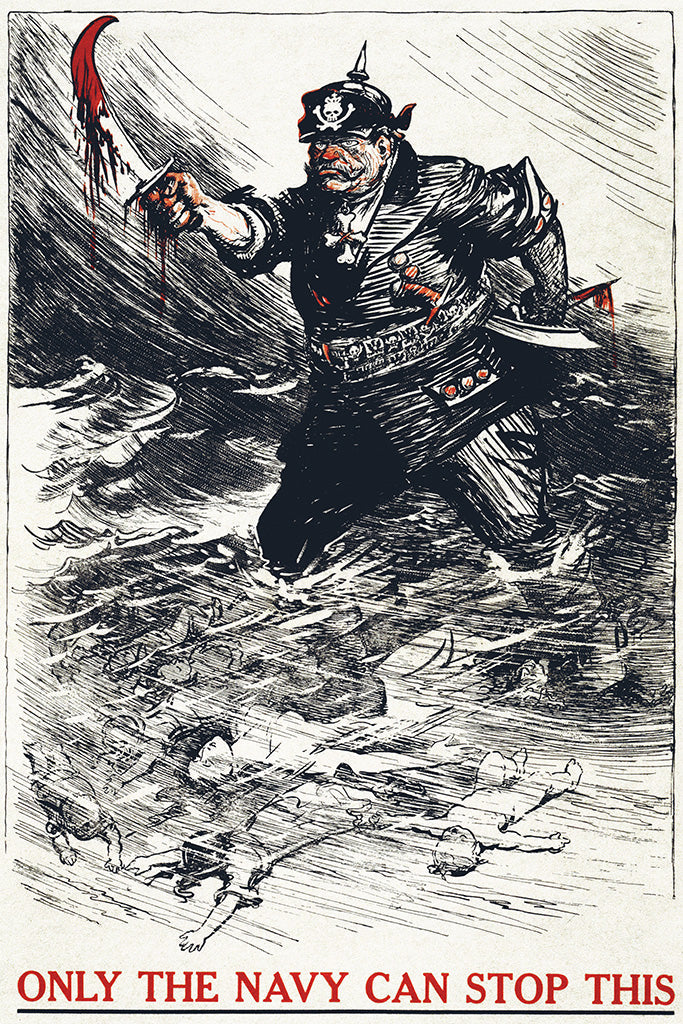Military Propaganda WWI (18/24) Canvas Poster