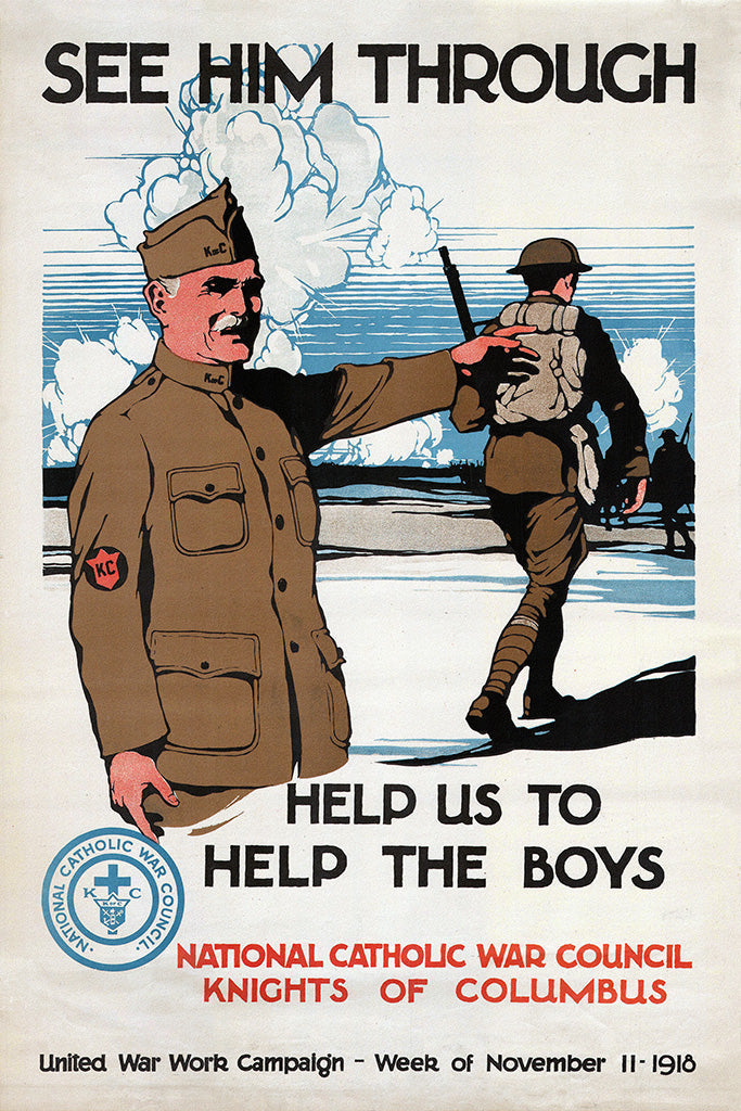 Military Propaganda WWI (21/24) Canvas Poster