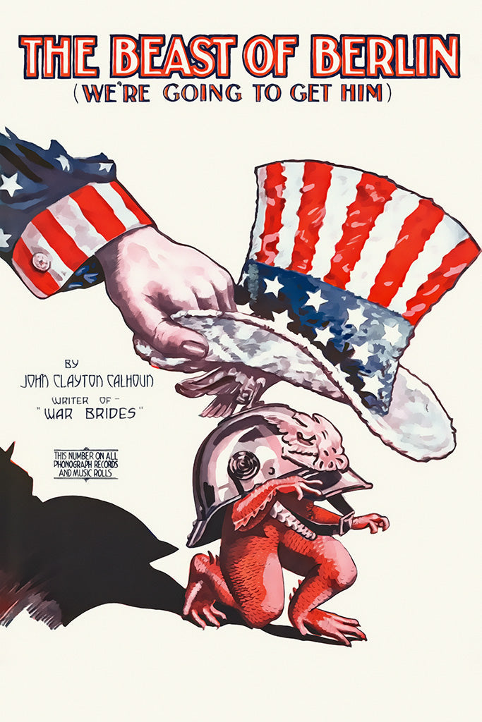 Military Propaganda Uncle Sam (5/15) Canvas Poster