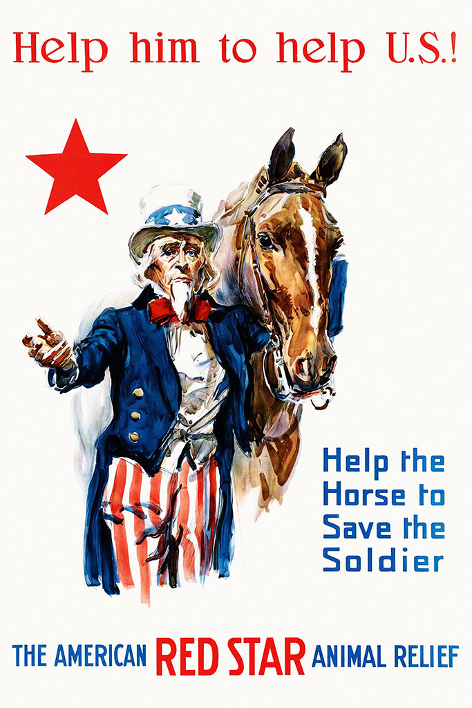 Military Propaganda Uncle Sam (8/15) Canvas Poster