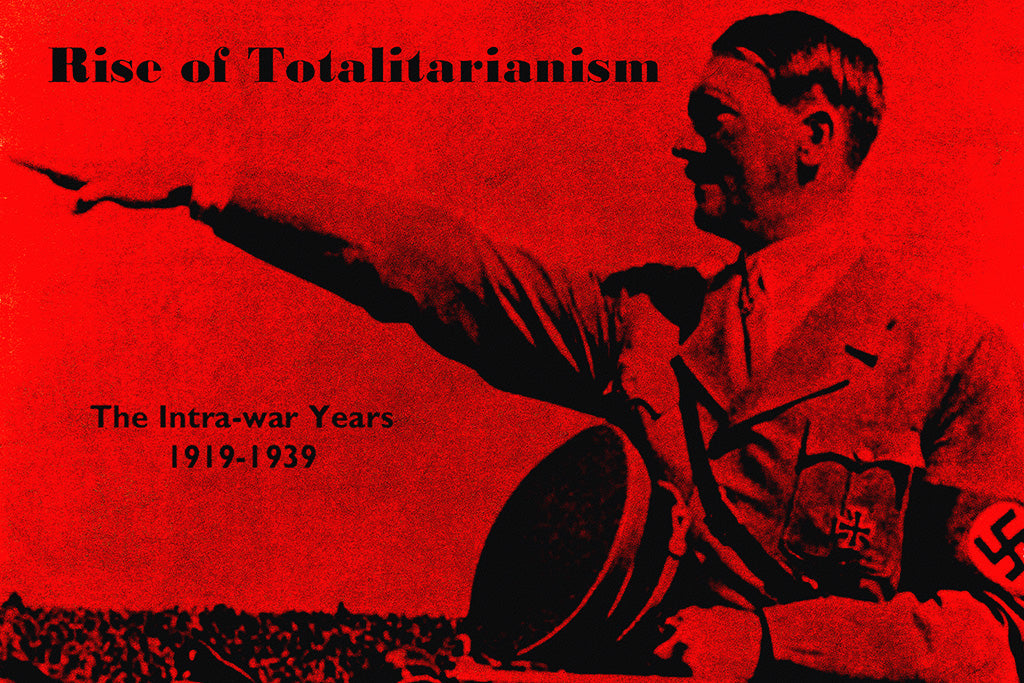 Military Propaganda Totalitarianism (4/4) Canvas Poster