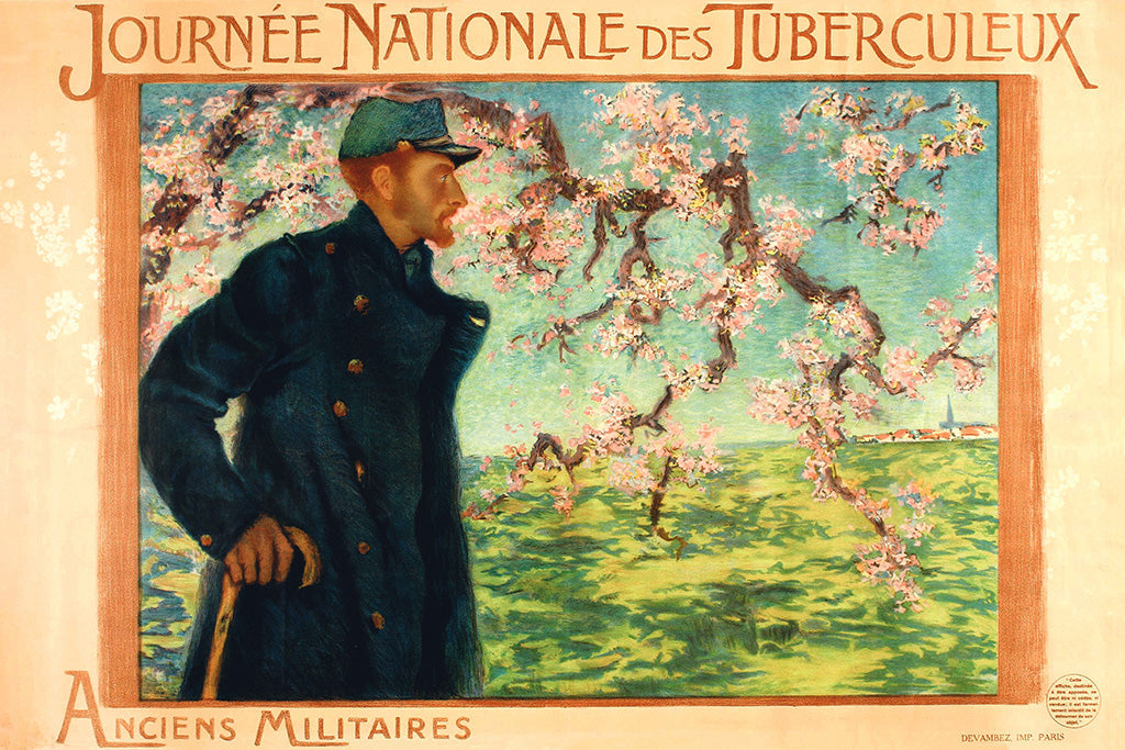 Military Propaganda Tuberculosis (1/2) Canvas Poster