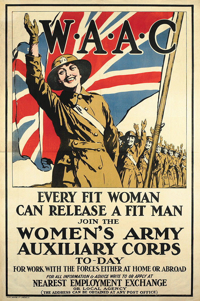 Military Propaganda Britanic (3/3) Canvas Poster