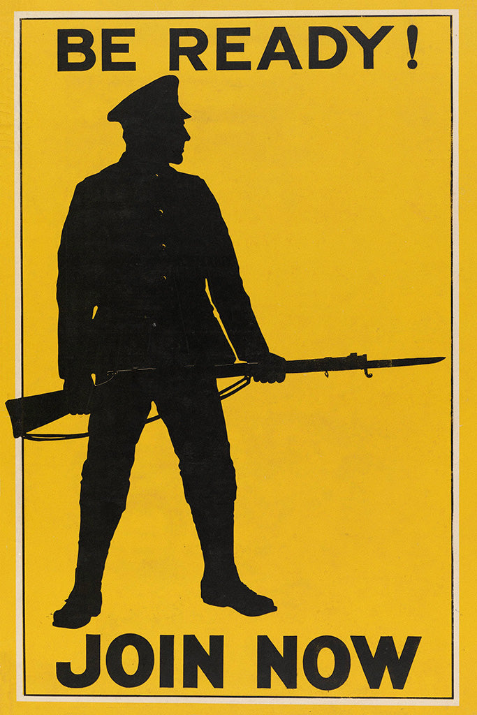 Military Propaganda Vintage Army (2/2) Canvas Poster