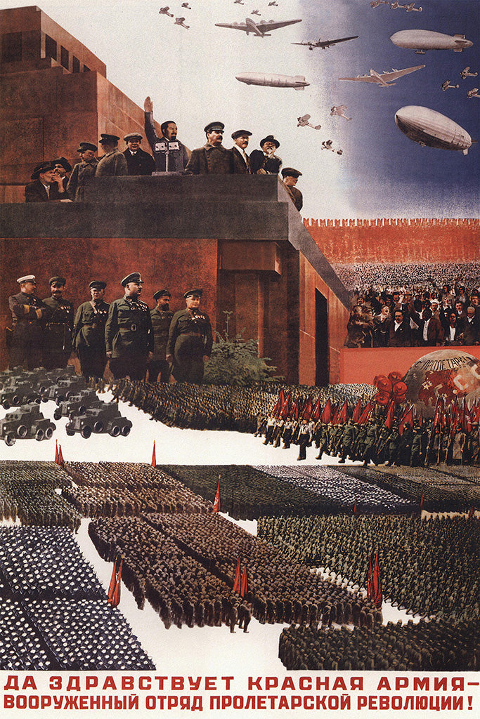 Military Propaganda USSR (2/4) Canvas Poster
