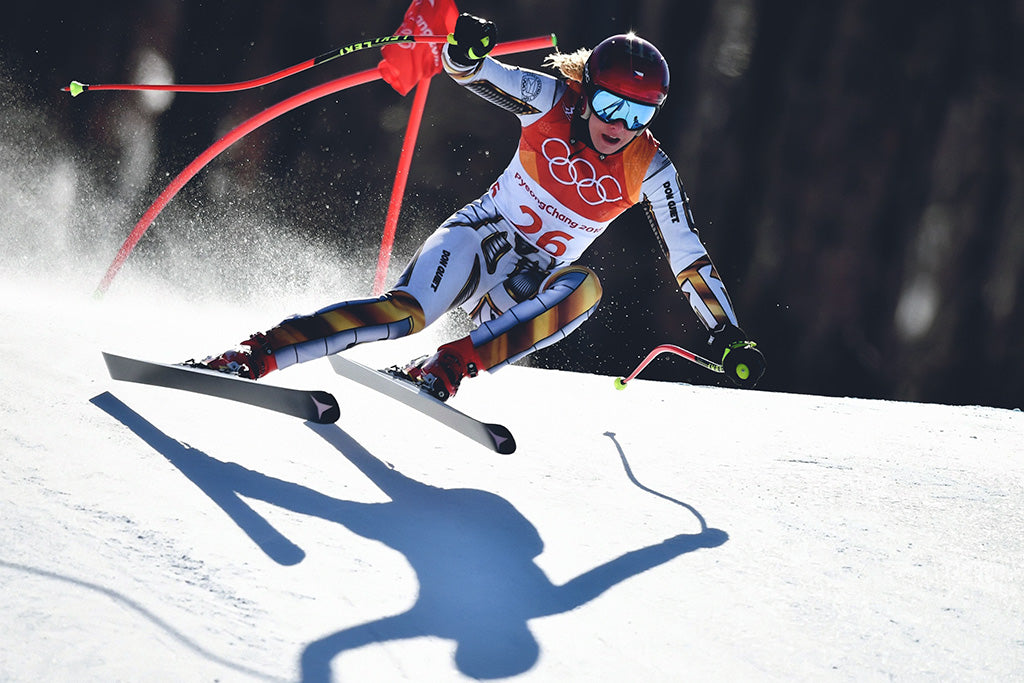 Pyeongchang Olympics 2018 Alpine Skiing (1/3) Canvas Poster