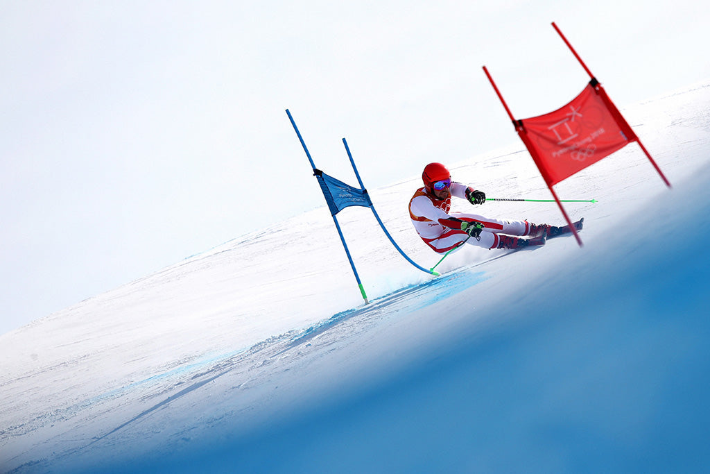 Pyeongchang Olympics 2018 Alpine Skiing (2/3) Canvas Poster