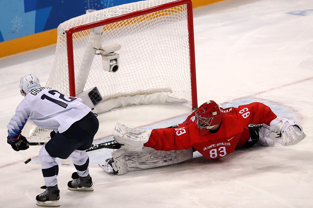 Pyeongchang Olympics 2018 Ice Hockey (2/3) Canvas Poster