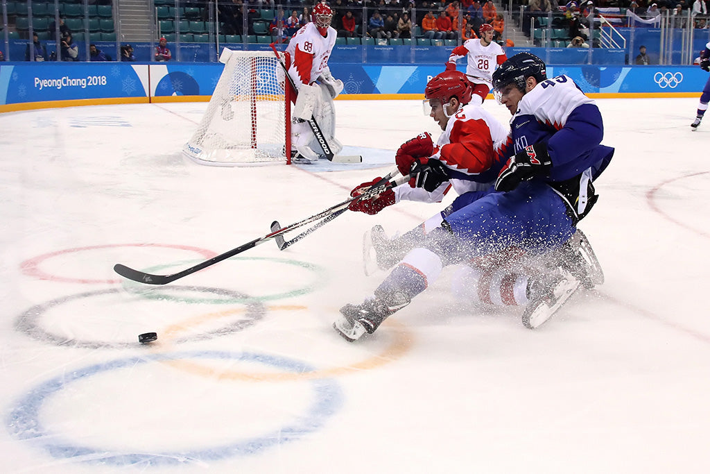 Pyeongchang Olympics 2018 Ice Hockey (3/3) Canvas Poster