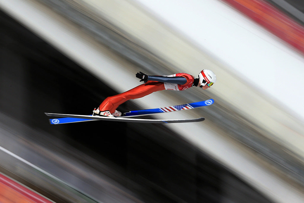 Pyeongchang Olympics 2018 Ski Jumping (1/3) Canvas Poster