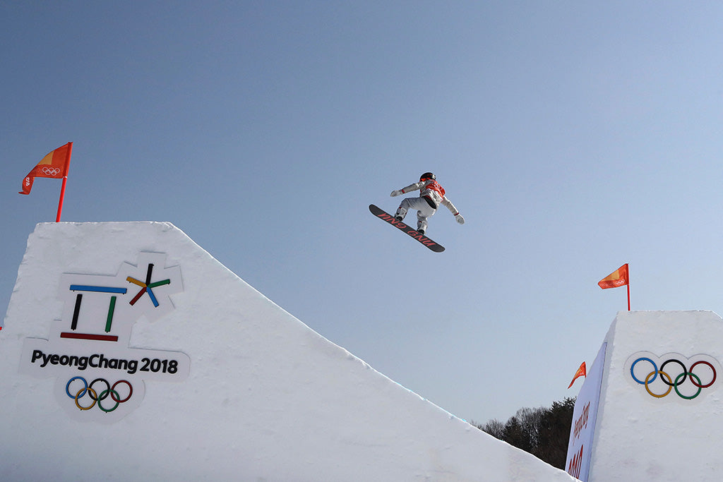 Pyeongchang Olympics 2018 Snowboarding (2/3) Canvas Poster