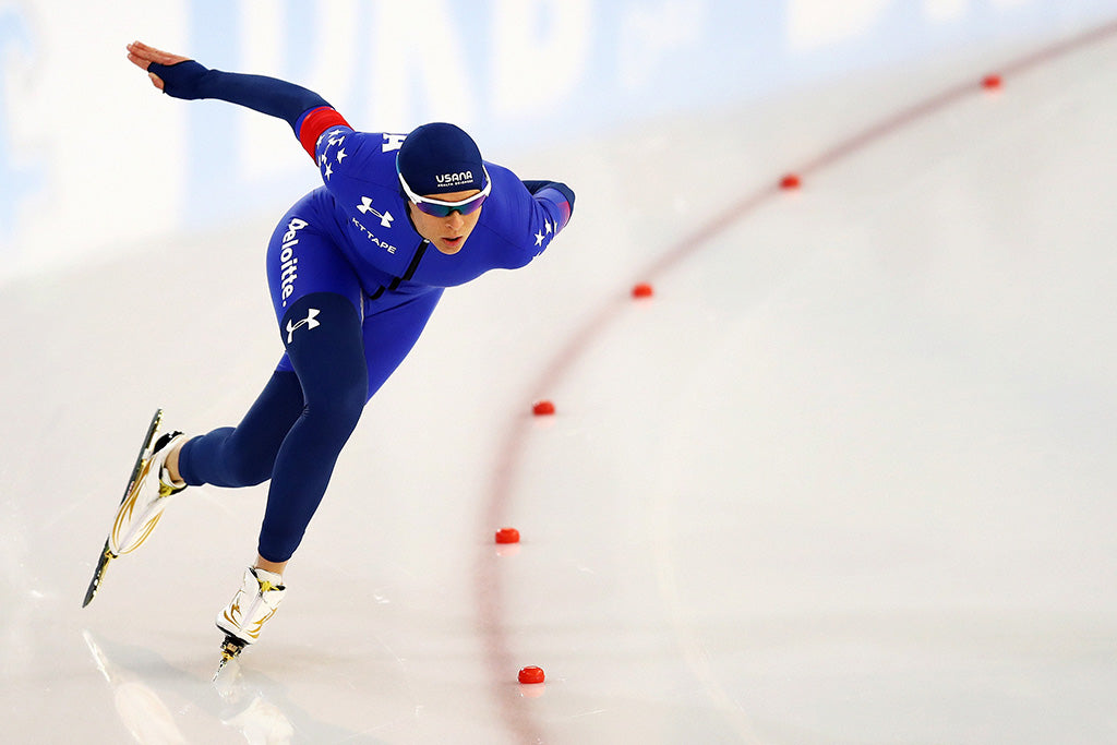 Pyeongchang Olympics 2018 Speed Skating (3/3) Canvas Poster