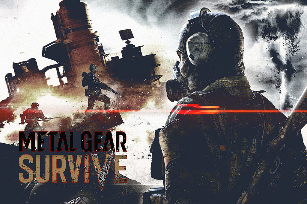 Metal Gear Survive (3/5) Canvas Poster