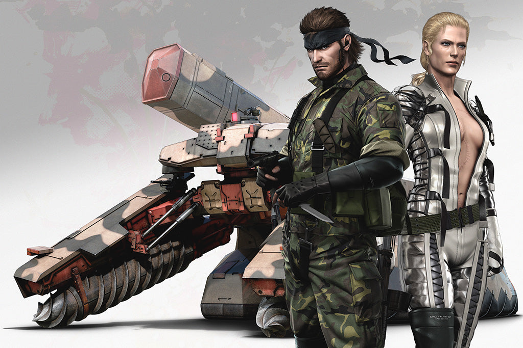 Metal Gear Solid (2/20) Canvas Poster