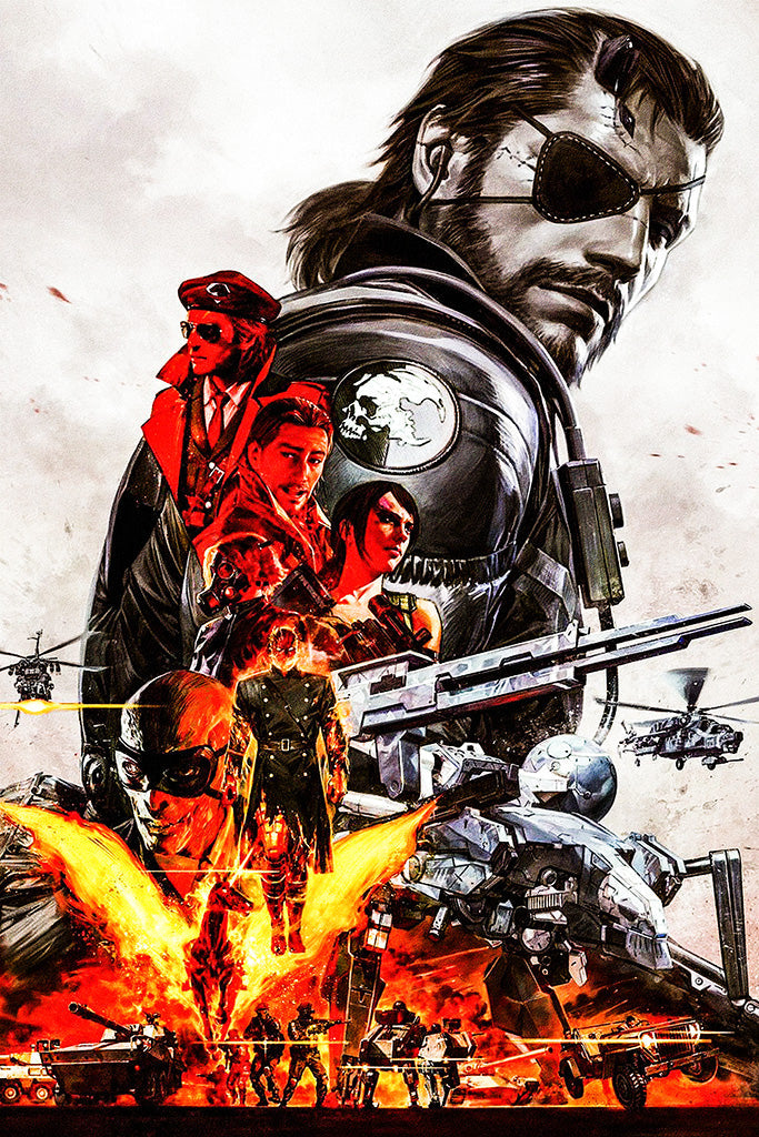 Metal Gear Solid (6/20) Canvas Poster