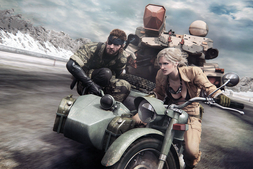 Metal Gear Solid (10/20) Canvas Poster