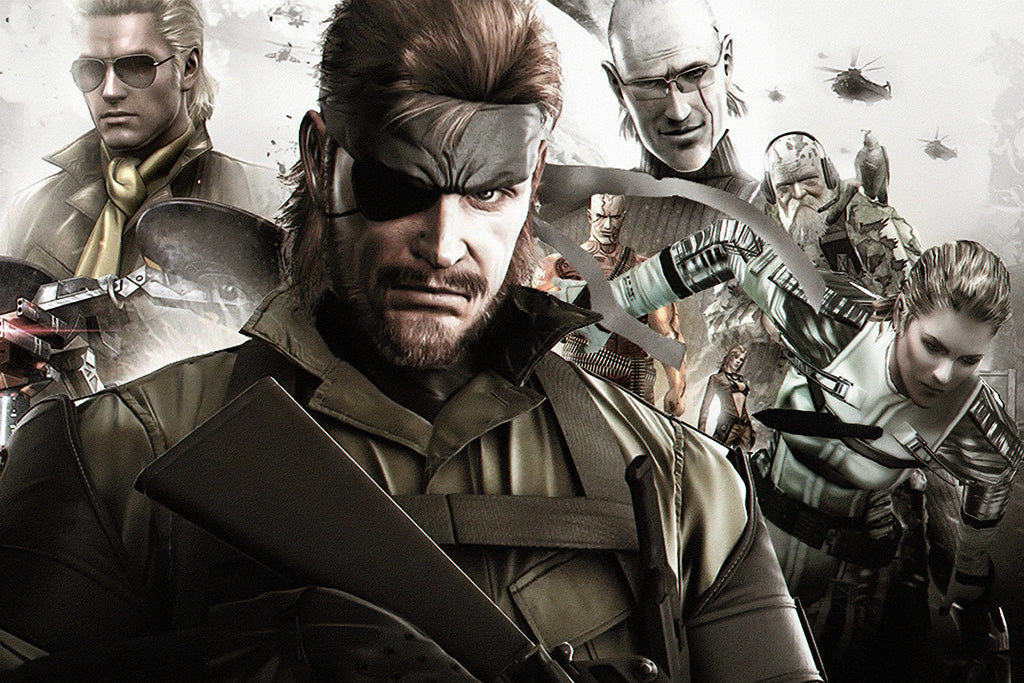 Metal Gear Solid (17/20) Canvas Poster