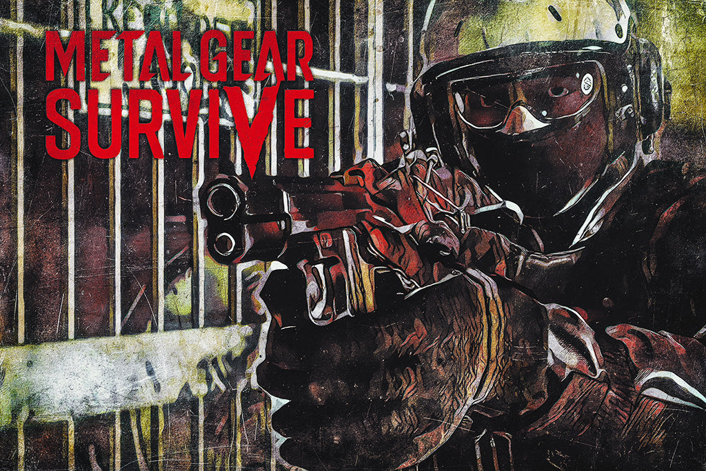 Metal Gear Survive (4/5) Canvas Poster
