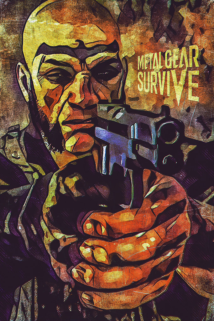 Metal Gear Survive (5/5) Canvas Poster