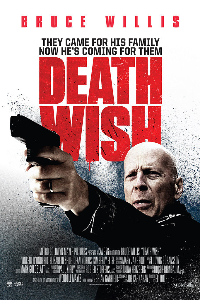 Death Wish (1/3) Movie Canvas Poster