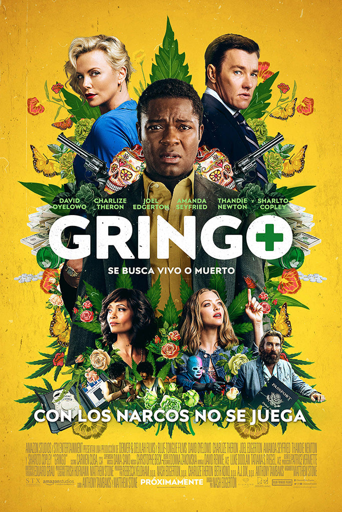 Gringo (1/3) Movie Canvas Poster