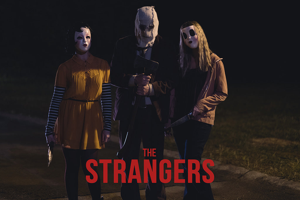 The Strangers Prey At Night (2/3) Movie Canvas Poster