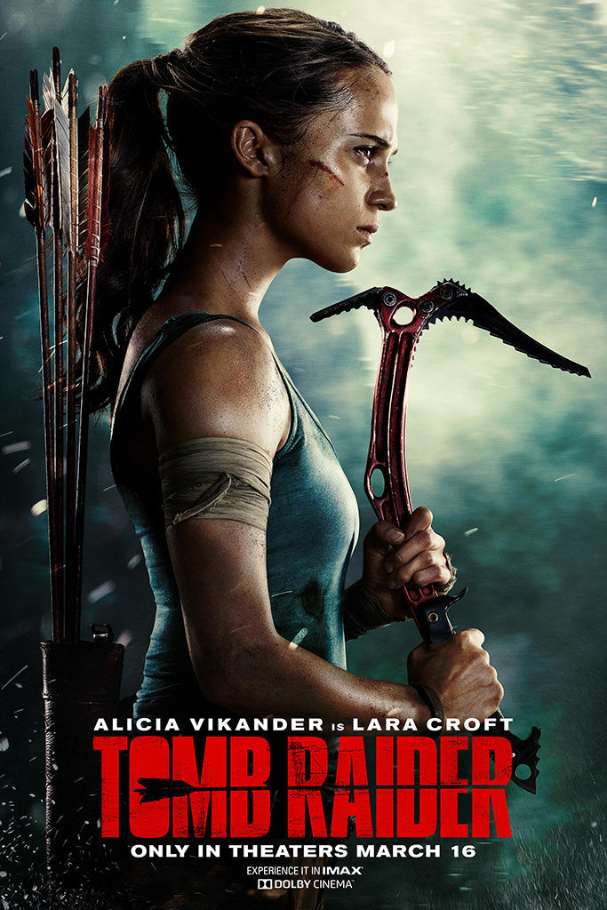 Tomb Raider (1/3) Movie Canvas Poster
