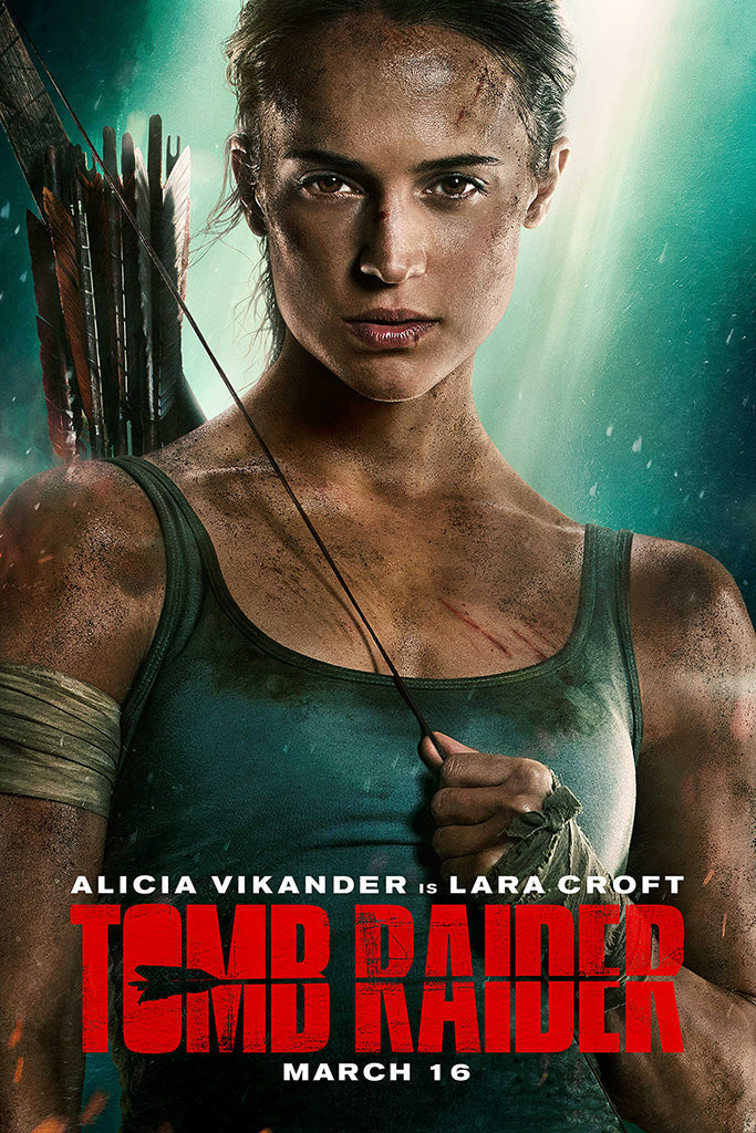Tomb Raider (2/3) Movie Canvas Poster