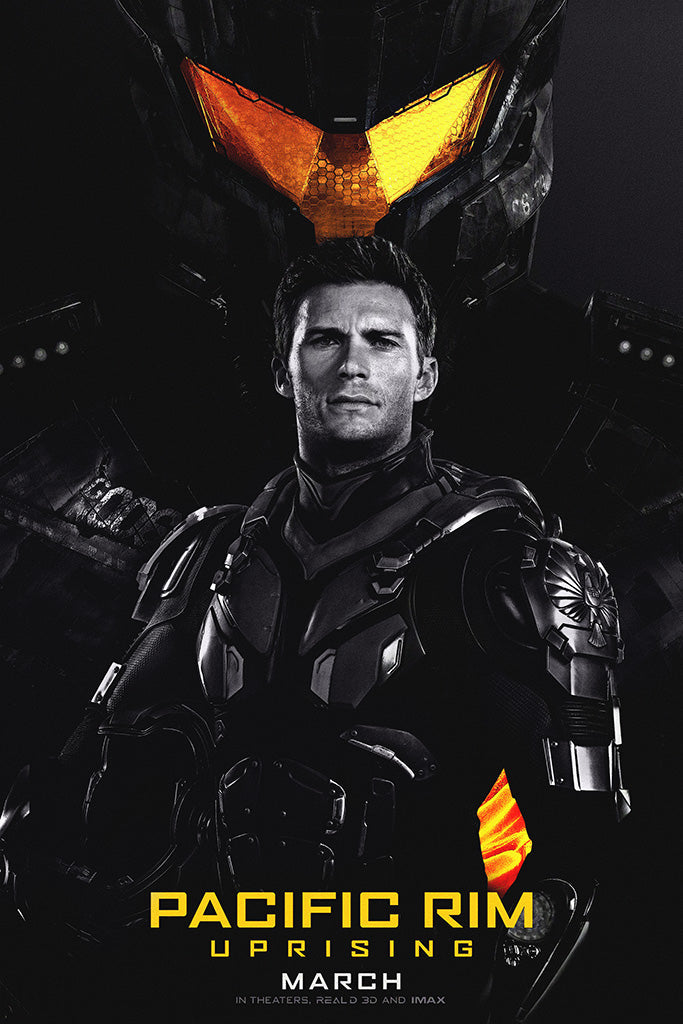 Pacific Rim Uprising (2/3) Movie Canvas Poster