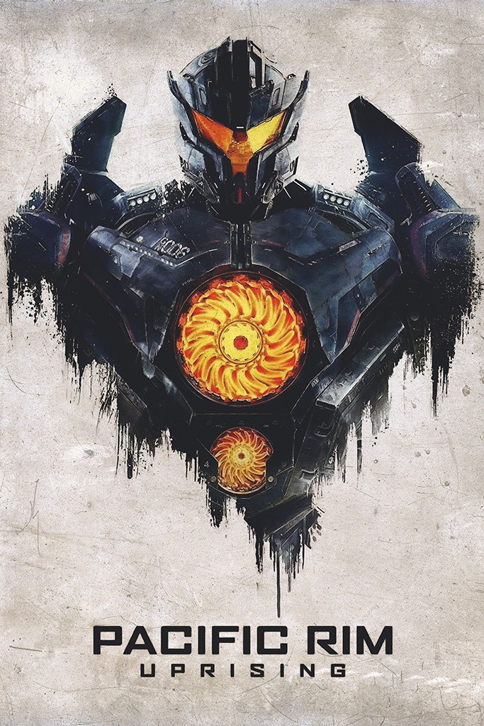 Pacific Rim Uprising (3/3) Movie Canvas Poster