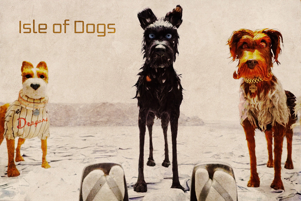 Isle Of Dogs (3/3) Movie Canvas Poster