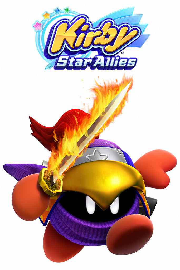 Kirby Star Allies (4/5) Game Canvas Poster