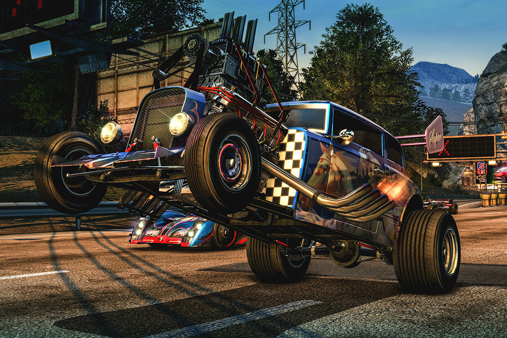 Burnout Paradise Remastered (2/7) Game Canvas Poster