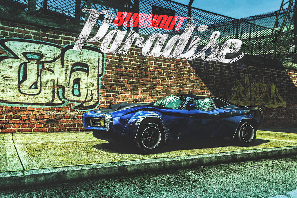 Burnout Paradise Remastered (4/7) Game Canvas Poster
