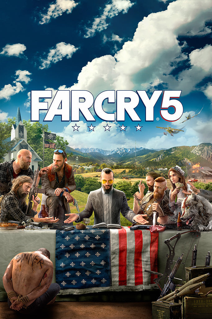 Far Cry 5 (3/10) Game Canvas Poster