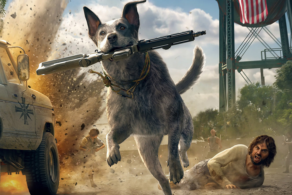 Far Cry 5 (7/10) Game Canvas Poster