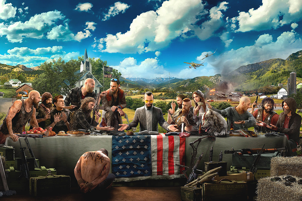 Far Cry 5 (8/10) Game Canvas Poster